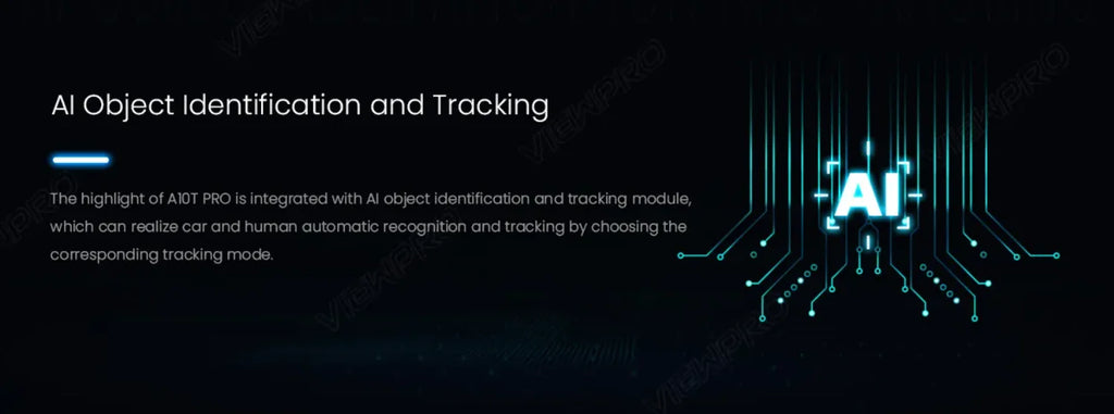AI Tracking A10T Dual Sensor Gimbal Camera 10x Light Weight Drones Accessories