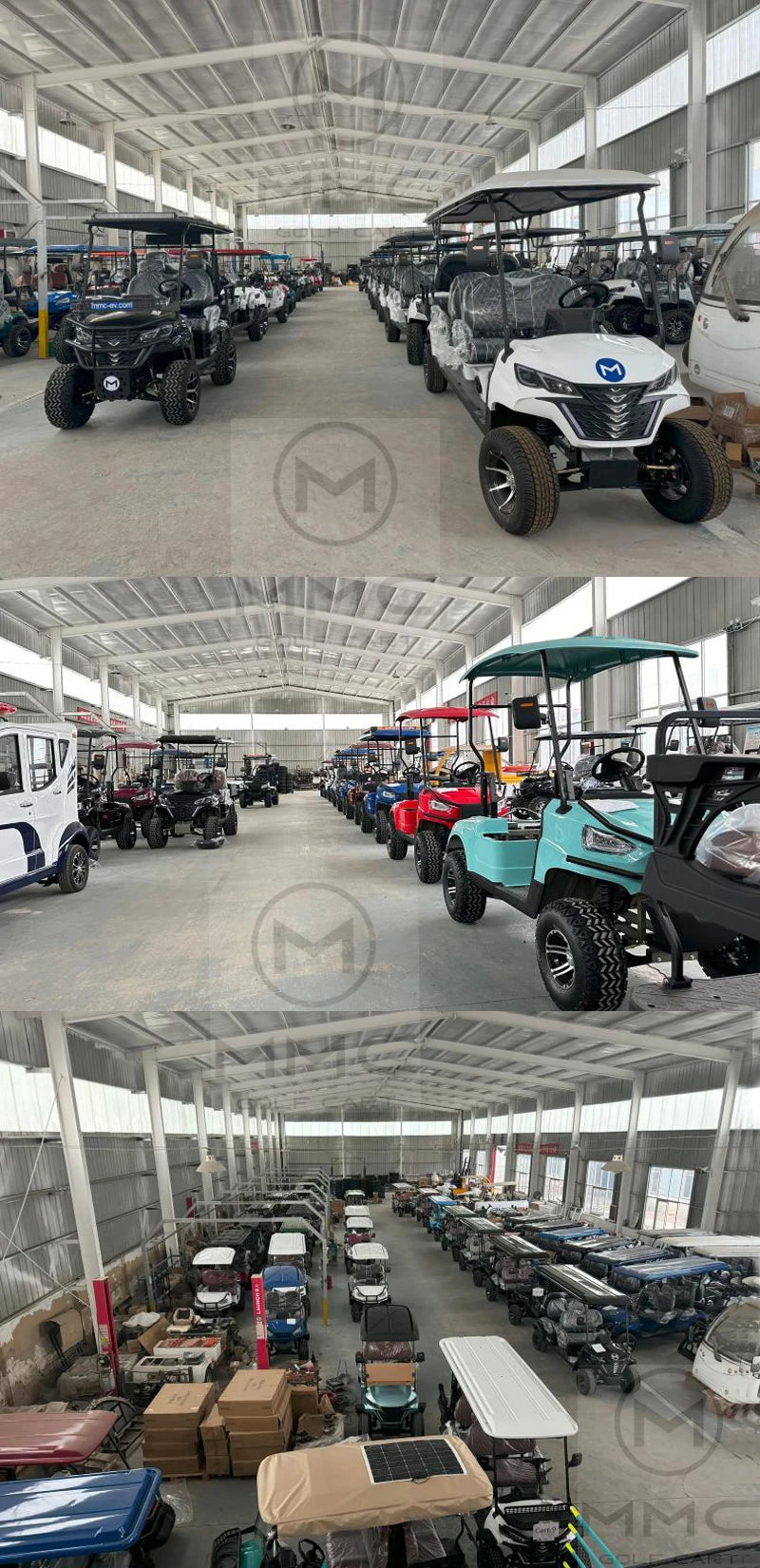 4WD Brand New Utility Vehicle Hunting UTV 4 Seater Golf Car Buggy 10KW 72V Lithium Battery Club Car Off Road Electric Golf Cart