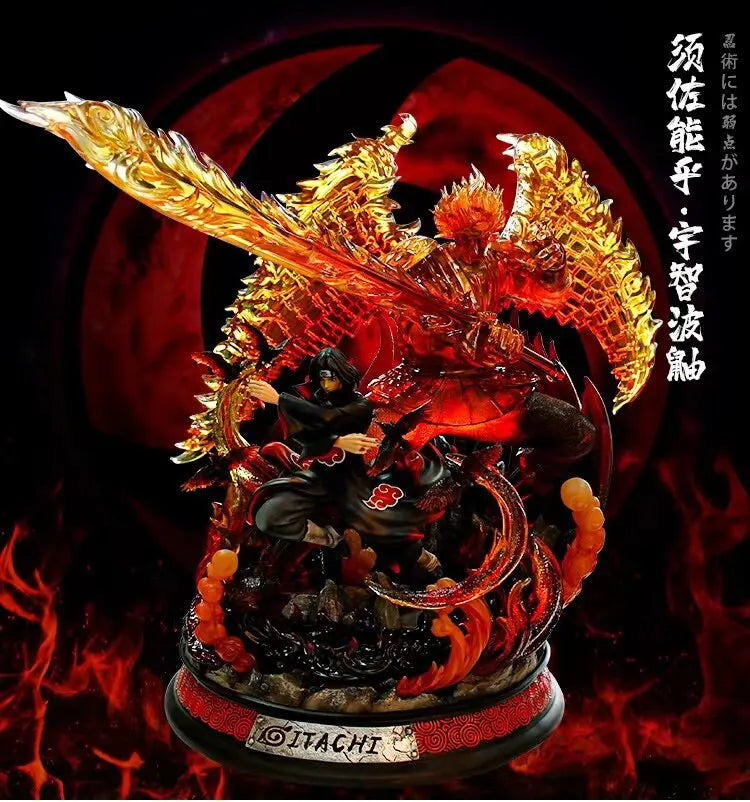 Naruto Gk Susanoo Uchiha Madara Sasuke Hatake Kakashi Kurama Anime Figurines Model Anime Collection Holiday Gift Children Toys