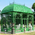 Garden Shade Room Environmentally Friendly Powder Coated Metal Sunroom Easy to Assemble with Steel Frame