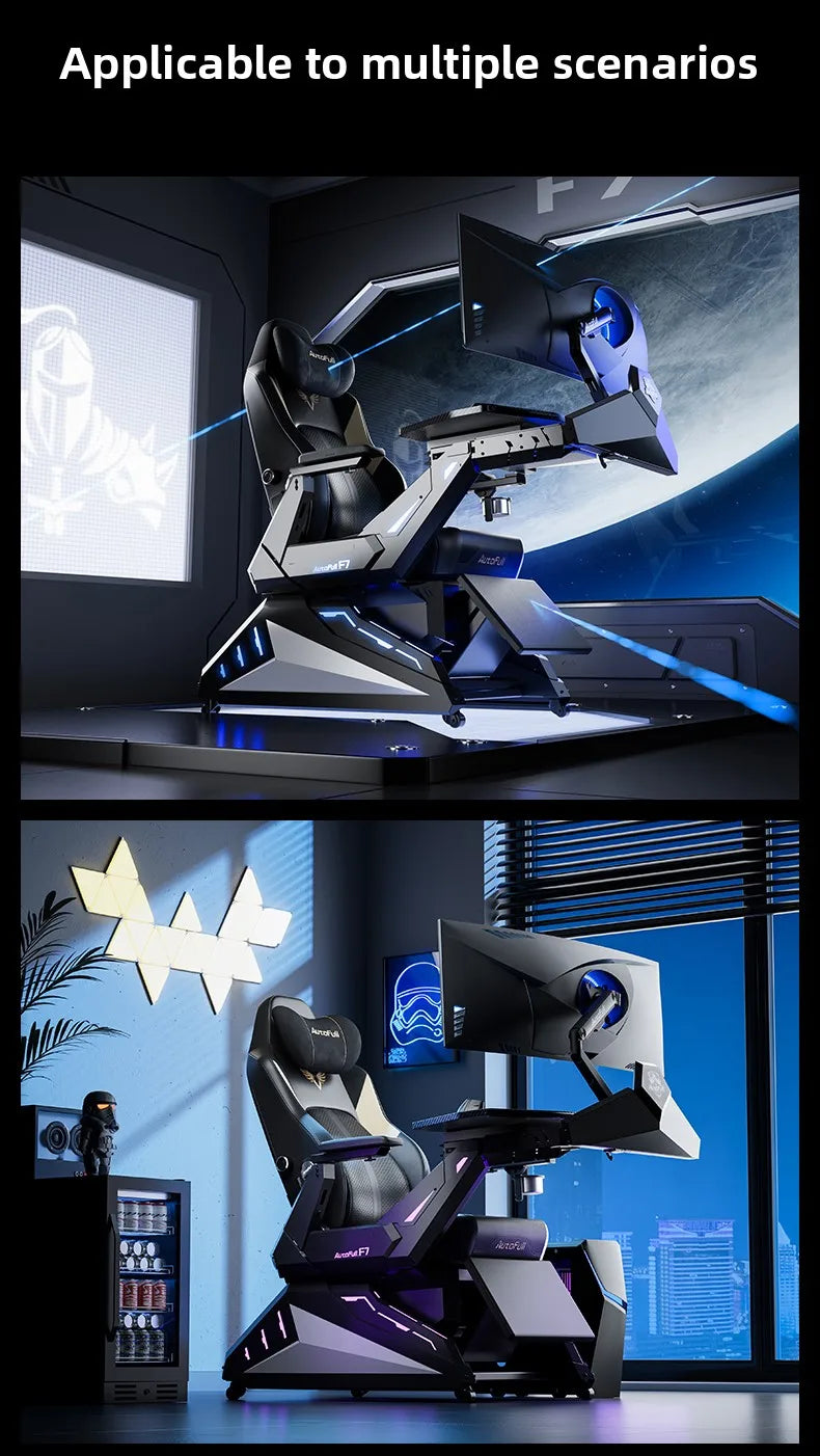 Gaming Office Ergonomic Chair E-sports Pod E-sports Warehouse Cockpit Space Cabin Desk Computer Armchair Silla Ergonomica Chairs