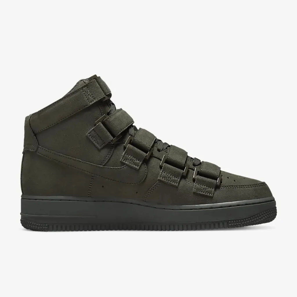 Nike Official Authentic Air Force 1 Unisex High-Top Sports Sneakers with Velcro DM7926-300