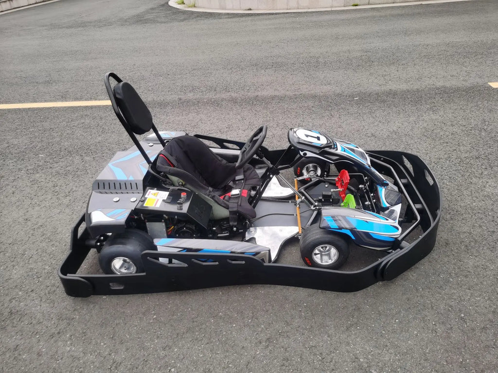 new product 3000W/72V/40Ah high-speed remote control four-wheel electric racing kart
