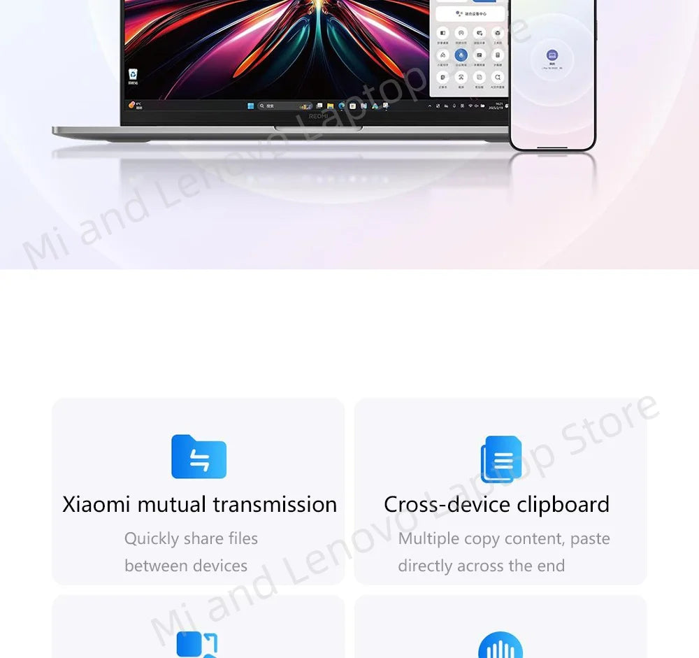 REDMI Book Pro 16 2025 Ultra5-225H/Ultra7-255H 32+1TB 16inch 3.1K 165Hz Grey Screen