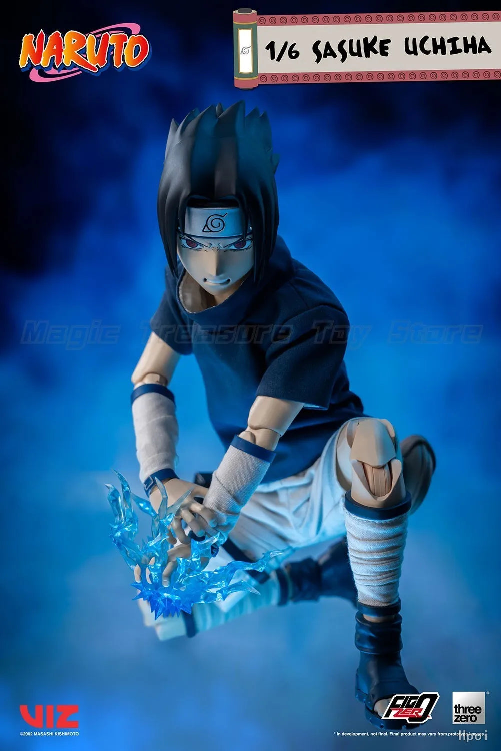 【In Stock】Threezero FigZero NARUTO Uchiha Sasuke1/6 Scale  Action Figure