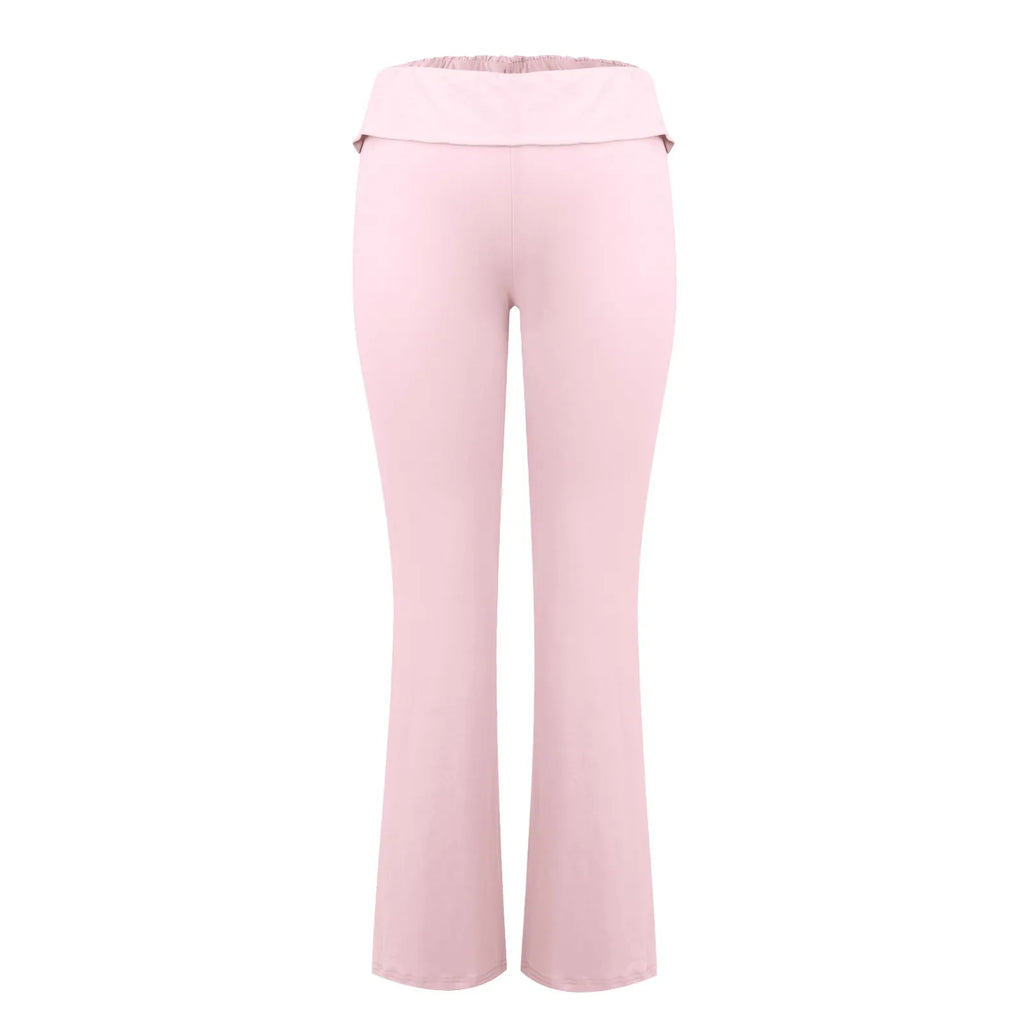 Women Flare Leggings High Waist Wide Leg Yoga Pants Seamless Fitness Workout Tights Gym Sports Trousers Casual Slimming Clothing