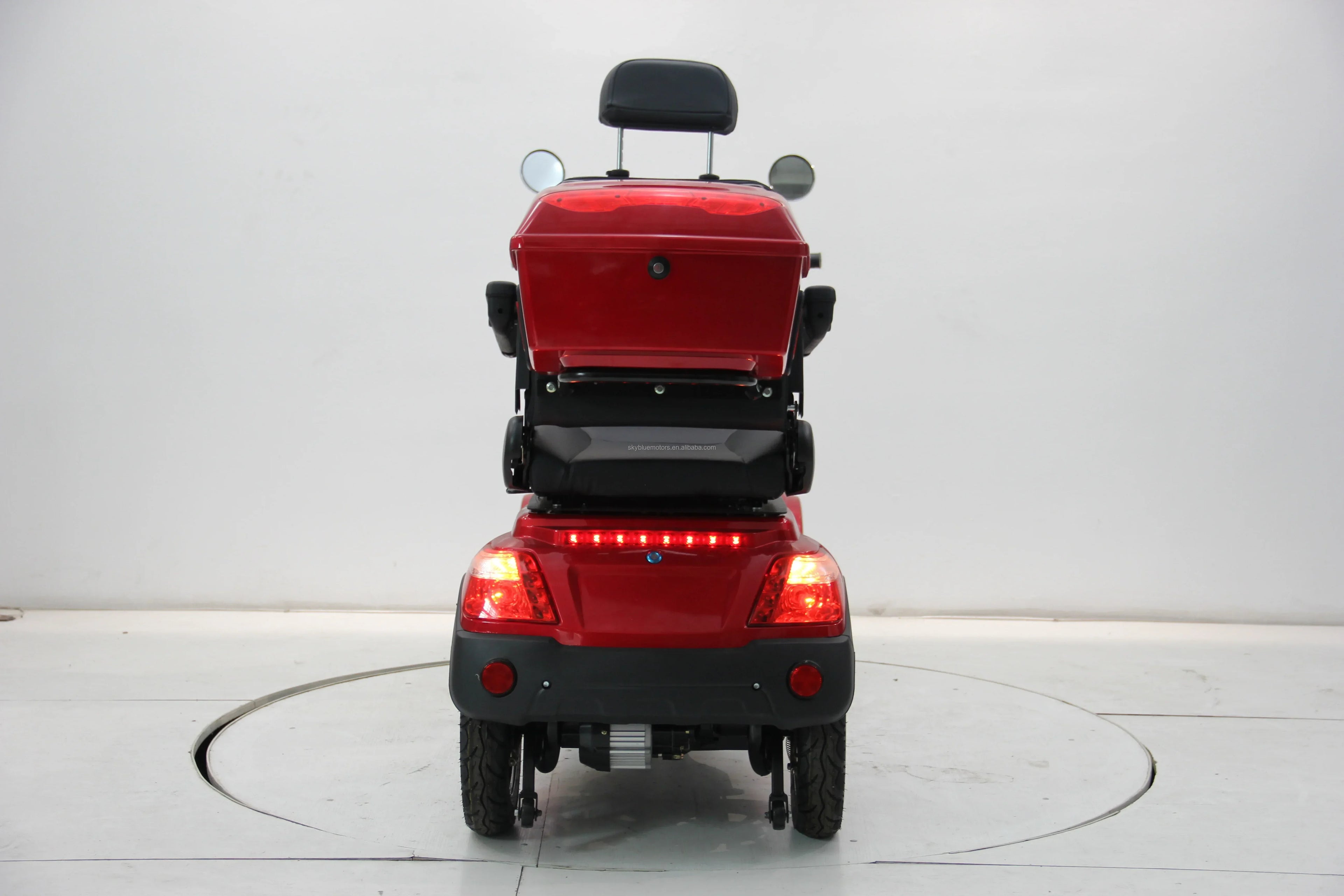 4 Wheel Mobility Scooter Double Seat Electric Scooter For The Elderly 1000W Scooter Heavy Duty