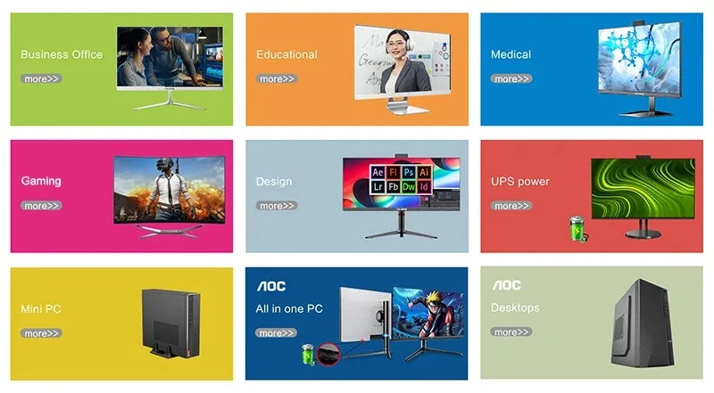 Desktop Computer,Core I5 I7 I9,Monoblock PC,Touch Screen,All in One PC,Barebone System High Performance Office Gaming Computer