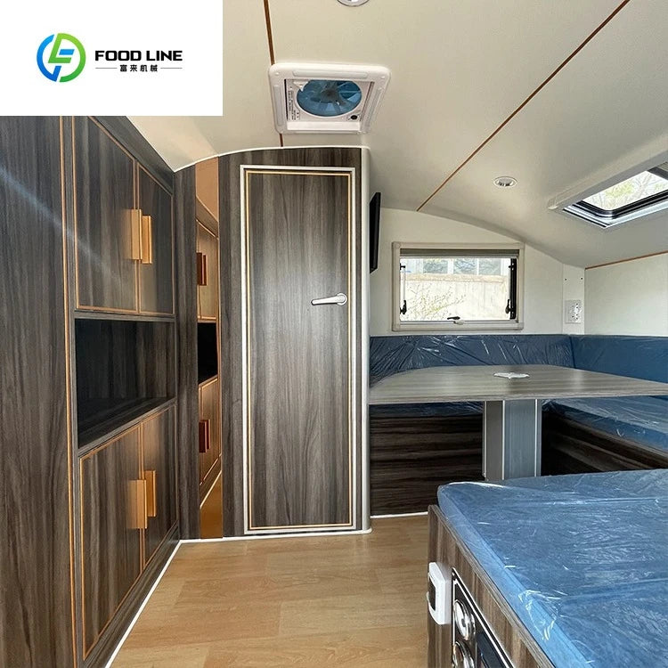 off Road Car House Mini Teardrop caravan Camping Rv Camper Van Trailer Travelling Motorhome Campervan for Sale