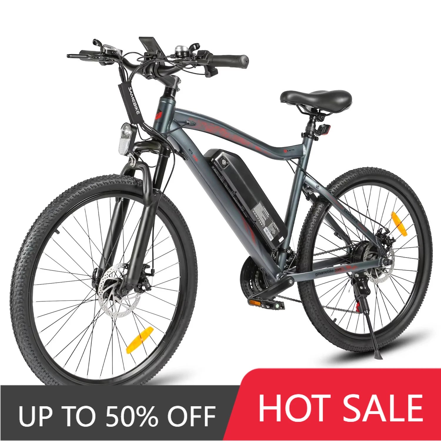 JYF 26-Inch tire electric bicycle 36V 13AH 500W aluminum alloy frame electric mountain bike adult electric bicycle