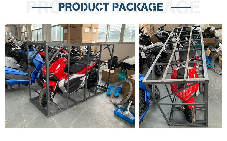 Morden Style 3000w/5000w Lithium Adult Lead-acid Battery 105 Km/h Mid Drive Motor Electric Motorcycle