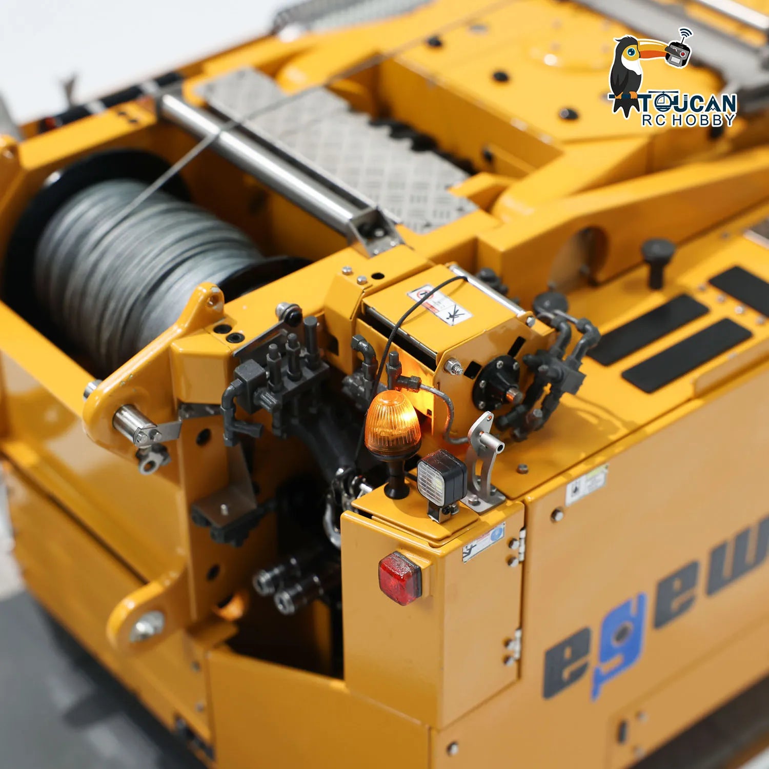 Eyewhale 1/14 LTM1350 6 Axles Heavy Cranes Truck RC Hydraulic Mobile Giant 5M Length Crane Cars Vehicle Toys for Adults TH23733