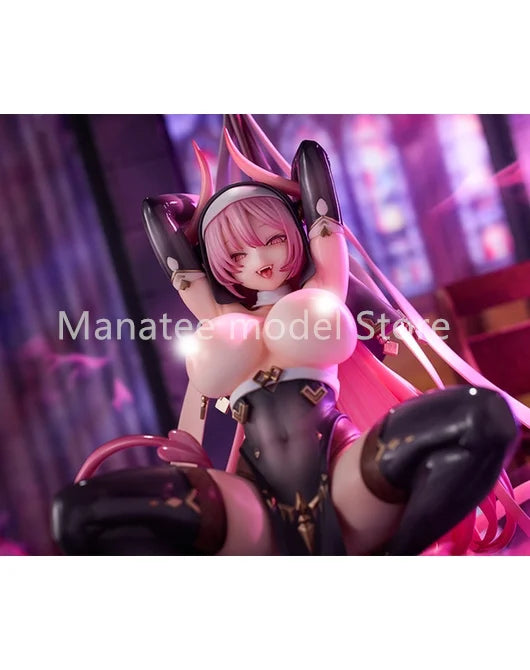 HOTVENUS Original Devil Sister Nemu 1/6 PVC Action Figure Anime Model Toys Collection Doll Gift
