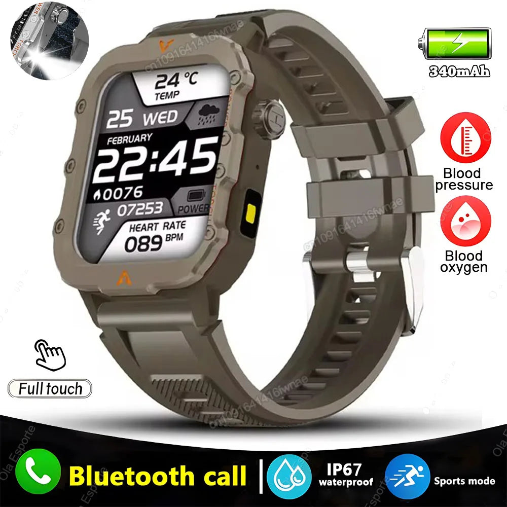 2026 New SmartWatch Men For Women Militray Outdoor GPS Tracker Sport Watches Heart Rate Sleep Waterproof Smart Watch IOS Android