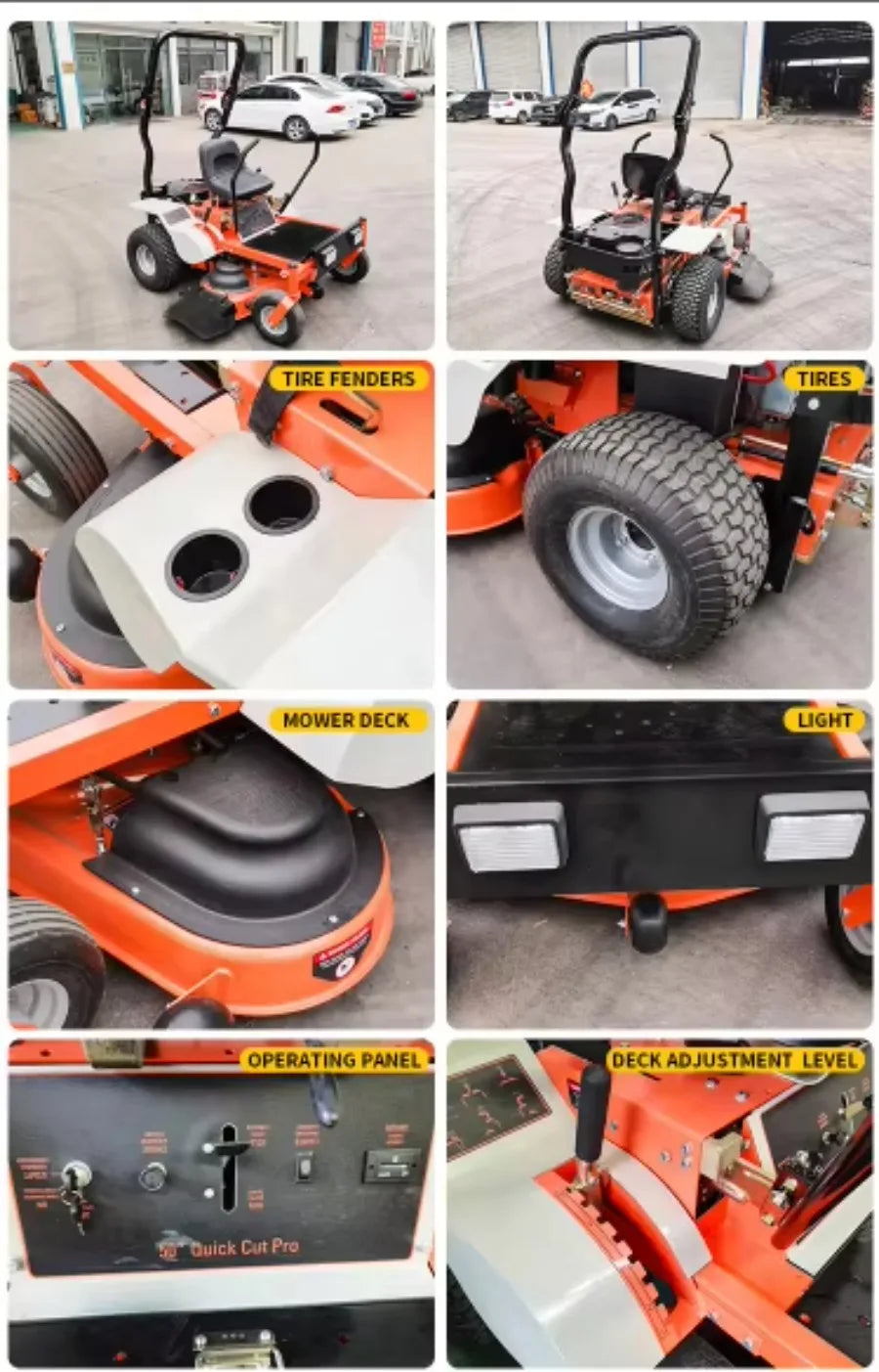 Lawn Mowers Car 48 Sit Ride-on 42 Small Mulching Used Tv Quad Bike Agricultural Wheels Controller All Terrain Lawn Mowers