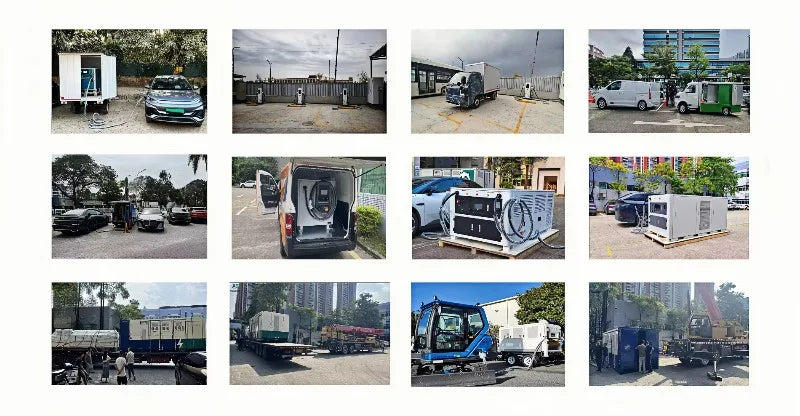 Customized On Grid Off Grid Hybrid Energy Storage Charging Station for Commercial and Industrial Use