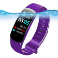Lenovo C1 Plus Smart Watch Men Women Bluetooth Step Counting Sports Bracelet Fitness Tracker Heart Rate Blood Pressure Sleep