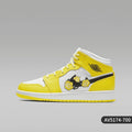 Nike Authentic AIR JORDAN 1 MID SE (GS) Women's Casual Kids' Sneakers AV5174-700