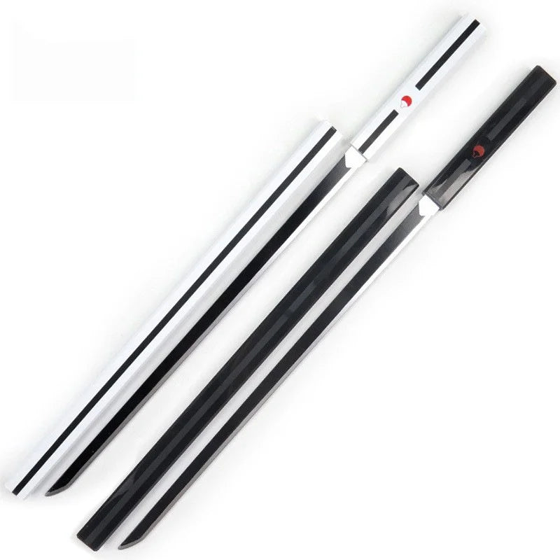 40inch Uchiha Sasuke Katana Wood Kusanagi Sword Anime Cosplay Ninja Knife Real Size Japanese Katana Original Samurai Sabre Gift