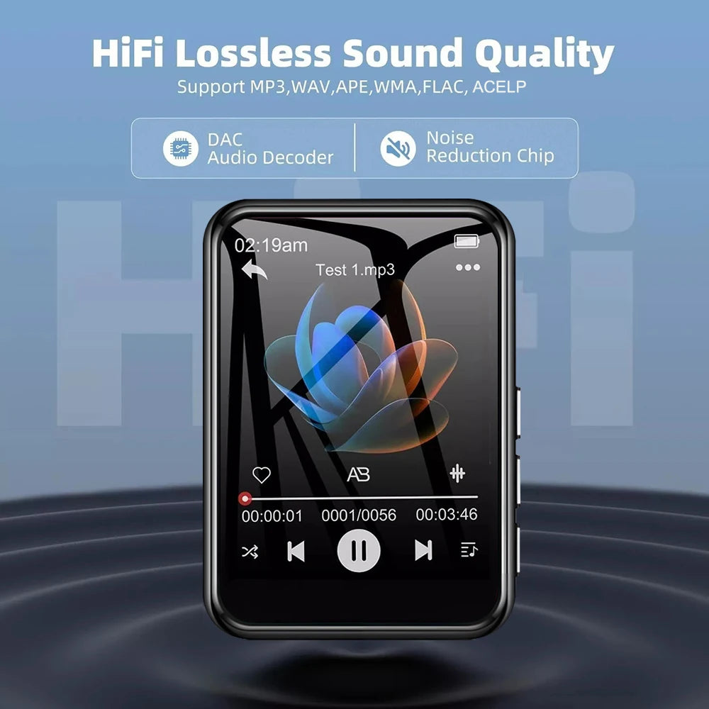 128GB Camera Mp4 Player Bluetooth Wifi Android Touch Screen Hifi Sound Music Recorder Video Mp3 Mp4 Player With Speaker FM Radio