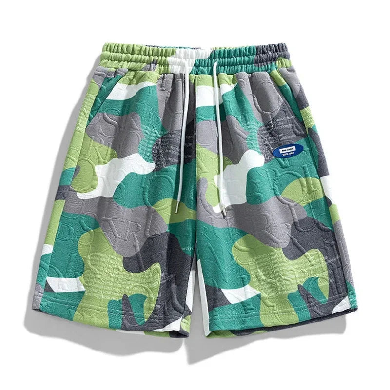 Male Short Pants Baggy Hiphop Loose Wide Men's Shorts Blue Anime Hot Deals Korean Style Xxl Designer Essential Y2k Small Size Xl