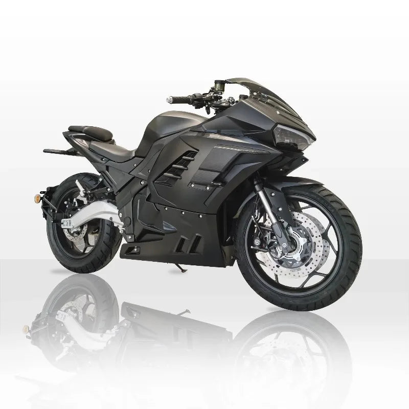Luyuan Motorcycle 72V Lithium Battery TFT Colours Speedometer Display ELectric Motorcycle Packing With Steel Frame