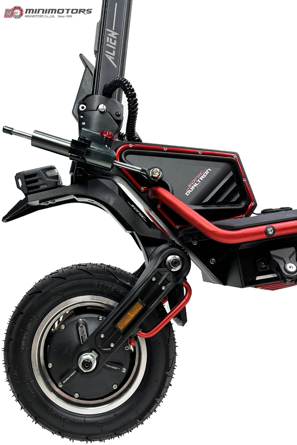 Dualtron Sonic Alien 72V 40Ah EVA Display with Anti-theft Control Dual Motor 2500W*2 Top Speed 100km/h with GPS Function Scooter
