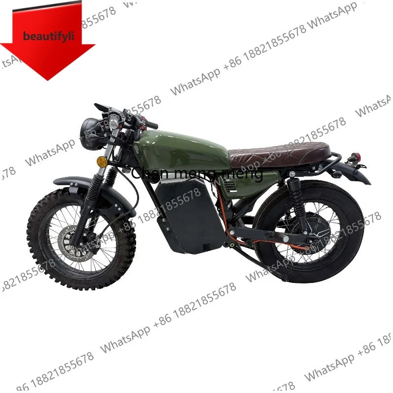 D185 2000W Wholesale Long Range Two Wheel Electric Moped Scooter Adult Dirt Bike Electric Motorcycle