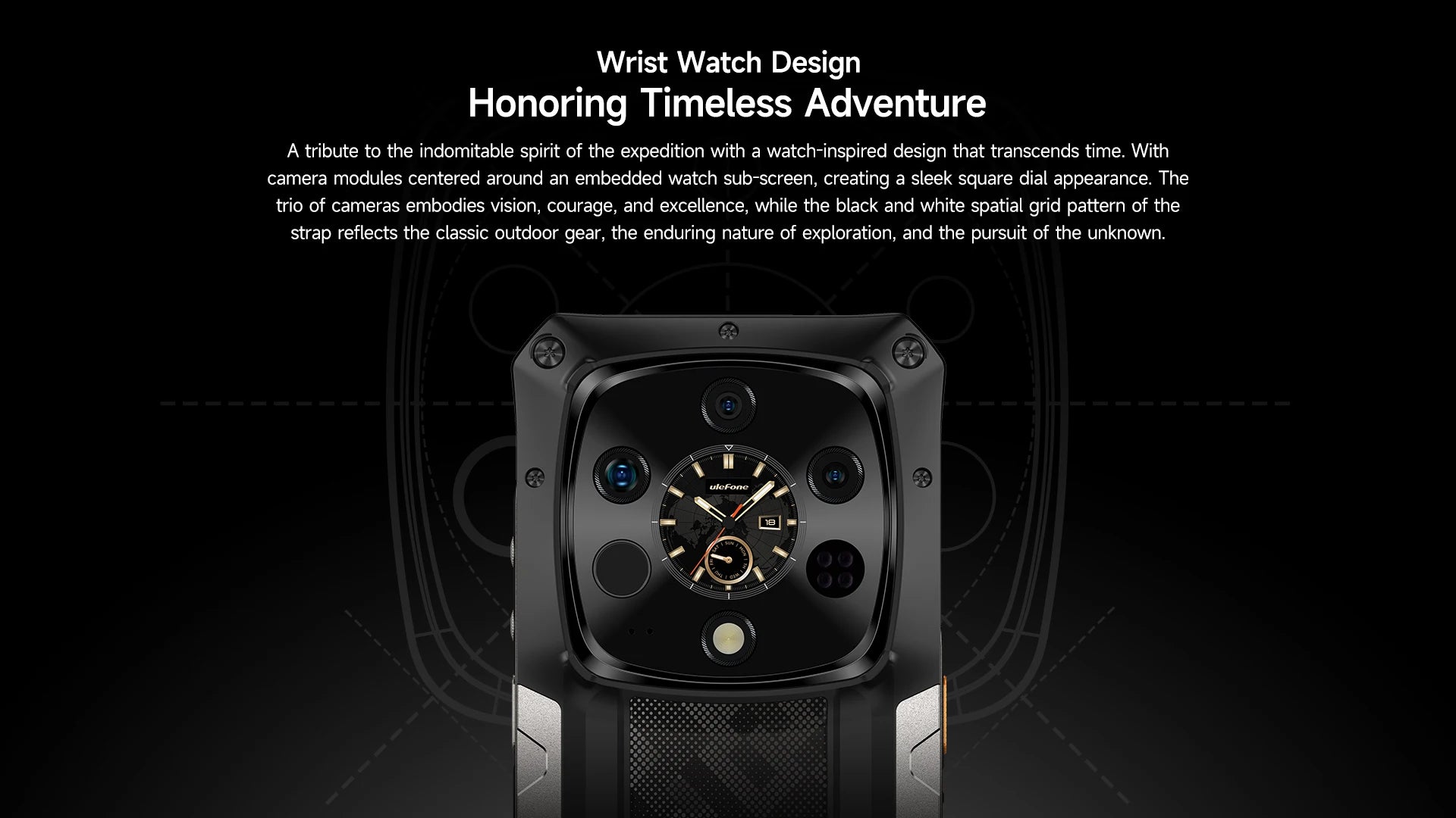 Ulefone Armor 28 Ultra 5G AI Thermal Imaging Rugged Phone Dimensity 9300+ 1TB ROM 32GB RAM Android Smartphone AMOLED Mobile