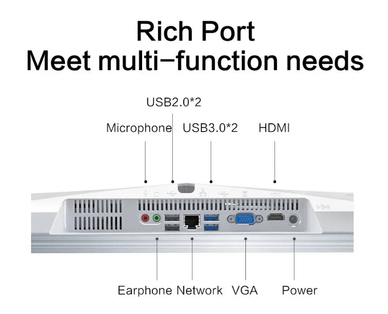 Desktop Computer,Core I5 I7 I9,Monoblock PC,Touch Screen,All in One PC,Barebone System High Performance Office Gaming Computer