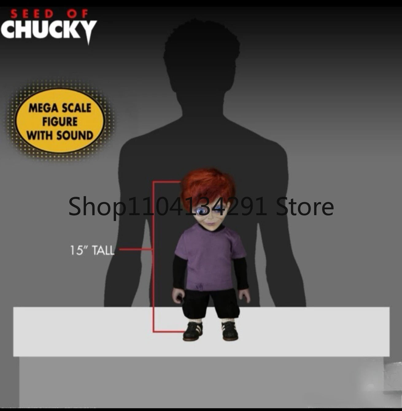 Original Chucky: Child's Play Chucky: Seed of Evil Glenn Ant Chucky CHUCKY 15-inch Articulated Action Figure Collectible