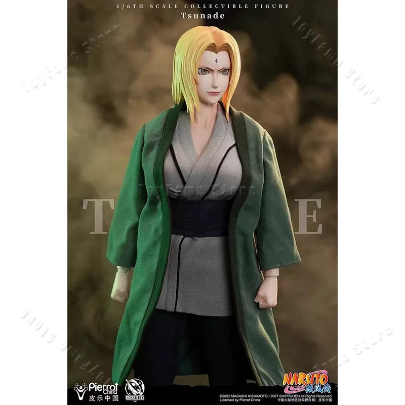 Original Rocket Toys ROC-009 1/6 Scale Naruto Tsunade In Stock Anime Action Collection Figures Model Toys