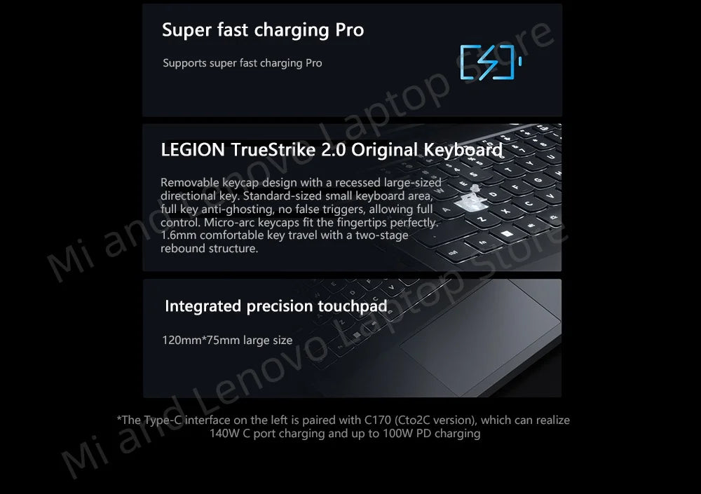 Lenovo LEGION R9000P 2025 R9 8945HX RTX5060/RTX5070 32GB 1TB 16inch 2.5K 240Hz Screen Game