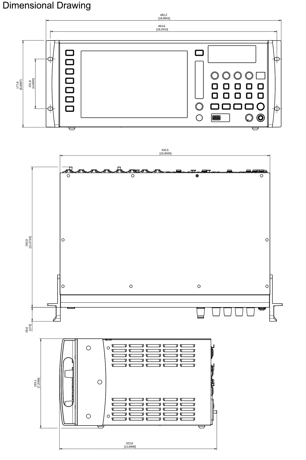 New Behringer WING RACK Rackmount 48-Channel Digital Mixer For Live Show Professional Audio Sound System
