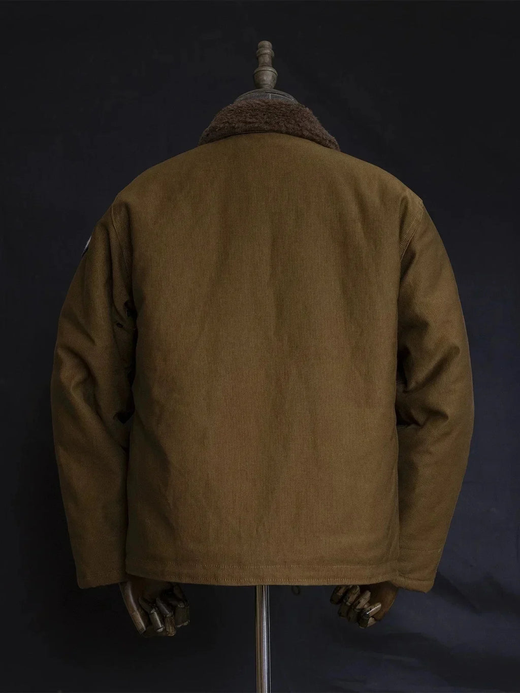 N-1 Red Tornado Naval Deck Jacket Jungle Cloth Shell Alpaca Lined Coat Men Vintage Workwear 2026ss design