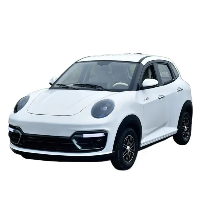2025 new four-wheeled electric vehicle, fully enclosed for household use, air-conditioned oil-electric dual-purpose