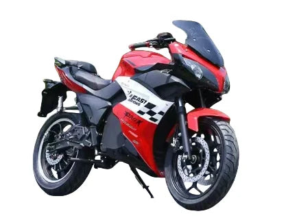 New High Speed 72v Sports 3000W Motorcycle  High Speed 80km/h Off-Road  Max Load 200kg  Electric Motorcycle Scooter
