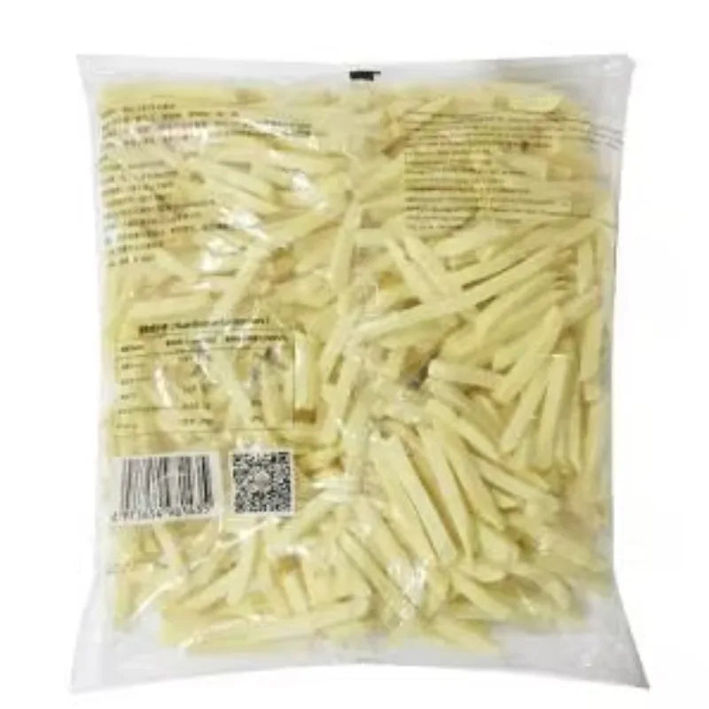 Ready-to-fry Frozen Potato Production Line 304 SS Electric 100kg/h Mesh Belt Deep Frozen French Fries
