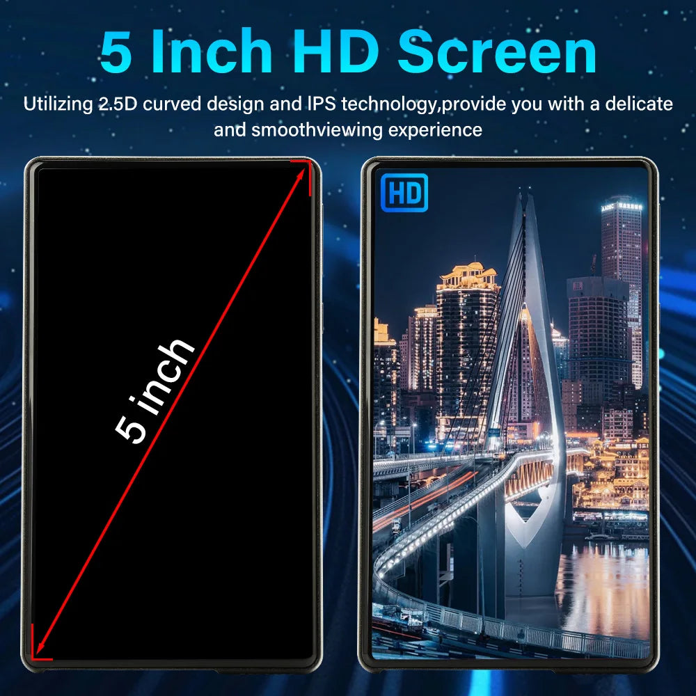 128GB Camera Mp4 Player Bluetooth Wifi Android Touch Screen Hifi Sound Music Recorder Video Mp3 Mp4 Player With Speaker FM Radio