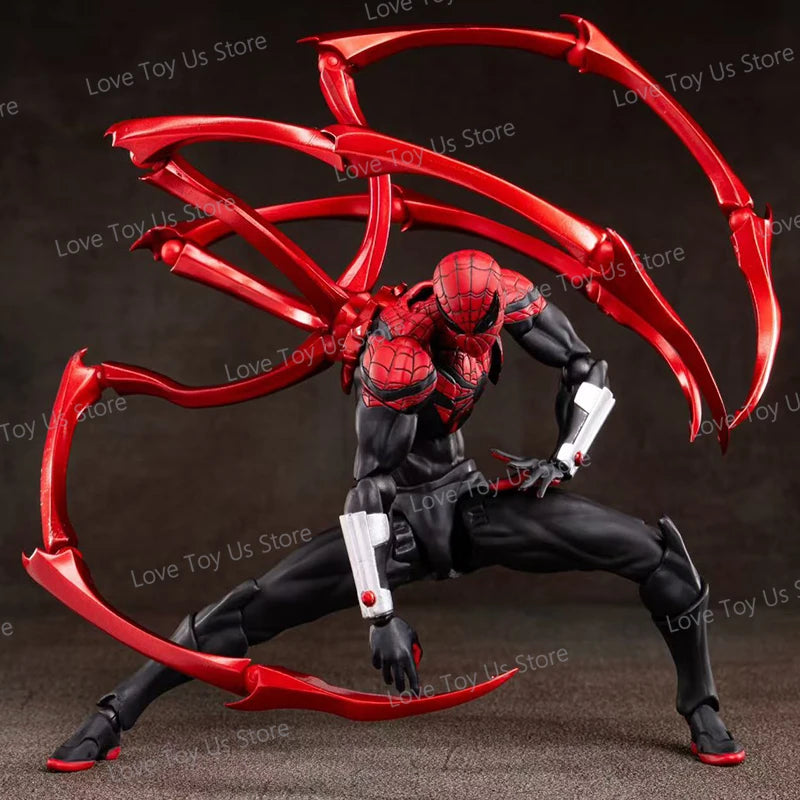 Original Mess Toys Superior Spider Man Doctor Octopus Peter Parker Messtoys Spiderman Neighbor Anime Action Figure Gifts Toys