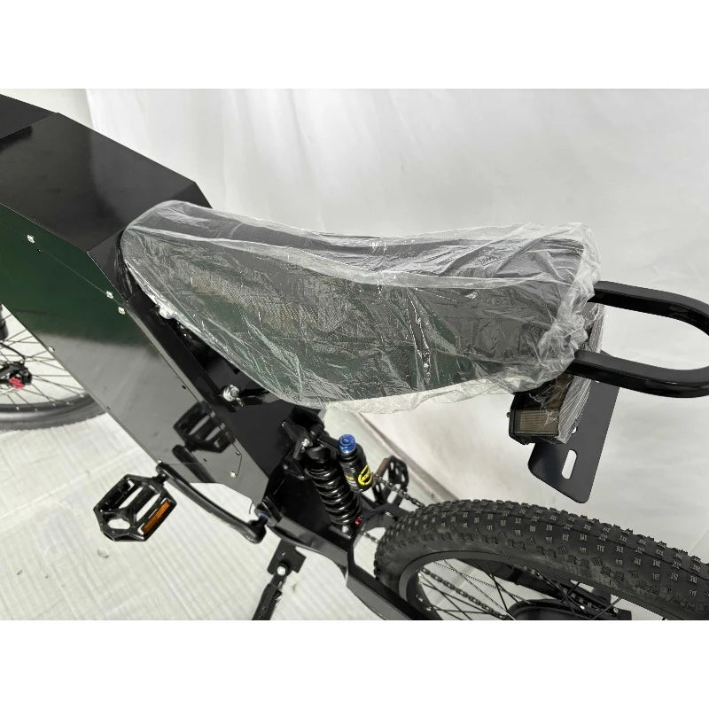 SXLL Electric City Bike 72v5000 Remote Bike with custom fat tires for daily work