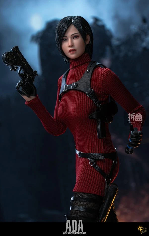 MT TOYS 1 \ 6 Action Figure Series Leon Scott Kennedy\Ada Wang Cheongsam Version Anime Action Figure Model Toys Movable Model