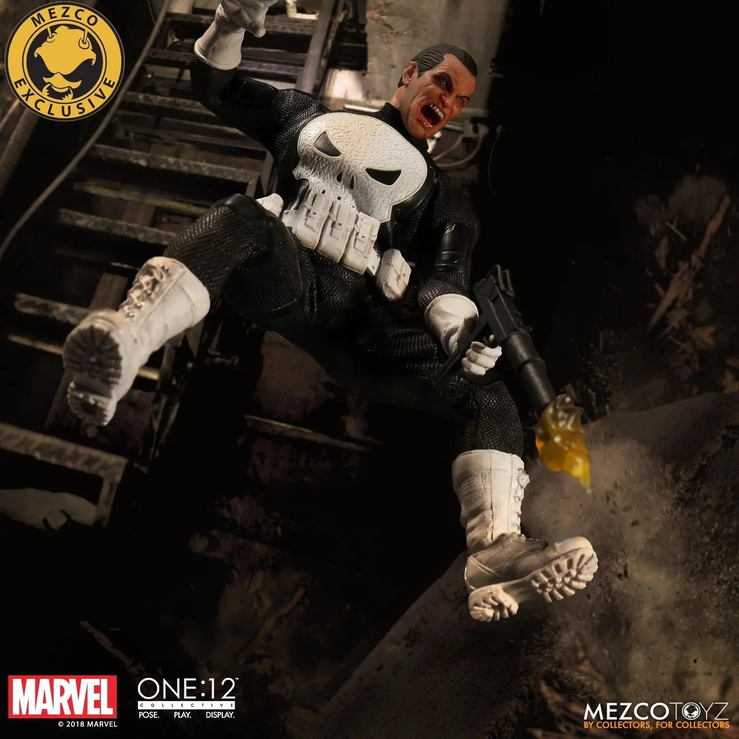 Golden Standard Mezco Original 1/12 Finished Product Movable Exquisite Figurine Marvel Anime Toys Model Festival Gift for Boys