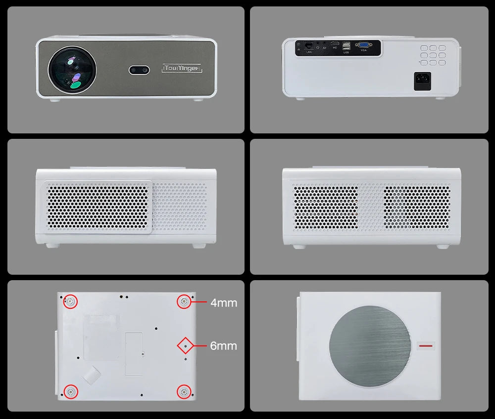 Touyinger Q11 full HD projector 4K 8K led home theater electronic video game equipment projector