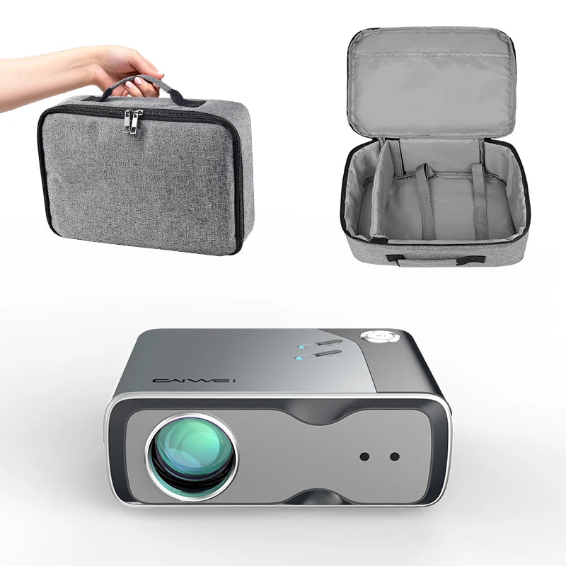 For Android 11 Smart LED Beamer Full HD Screen Video 1080P Mini LCD Home Smart Projector