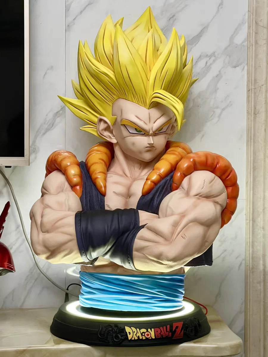 82cm Dragon Ball Anime Peripheral Vegeta Bej Ta Yonsei Super Saiyan Oversized 1:1 Statue Collection Big Ornament Model Gift Toys