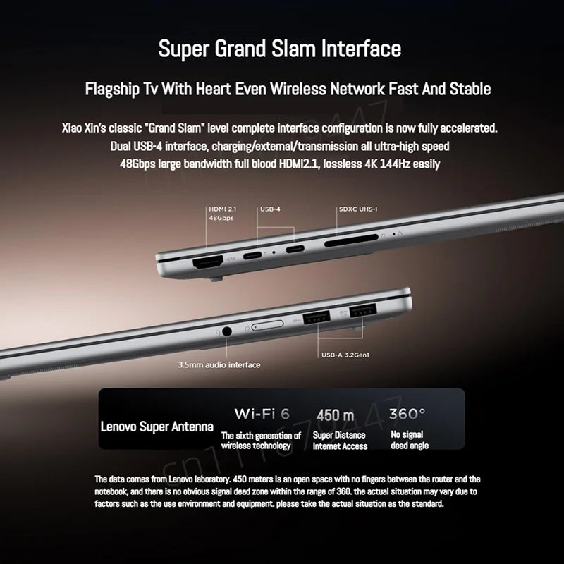 【2025 New】Lenovo Xiaoxin Pro 14 GT AI7-350/860M AI9-365/880M 32G+1TB 14inch 2.8K 120Hz OLED Screen