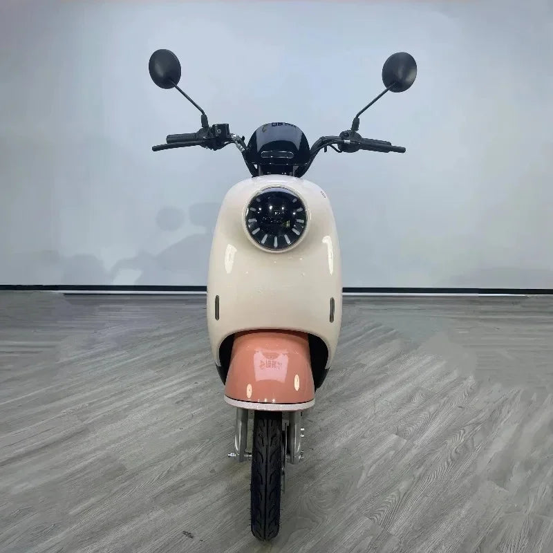 High-end Fashionable Electric Motorcycle Scooter Adult 650W Moped 60V Bike Factory Direct Sale