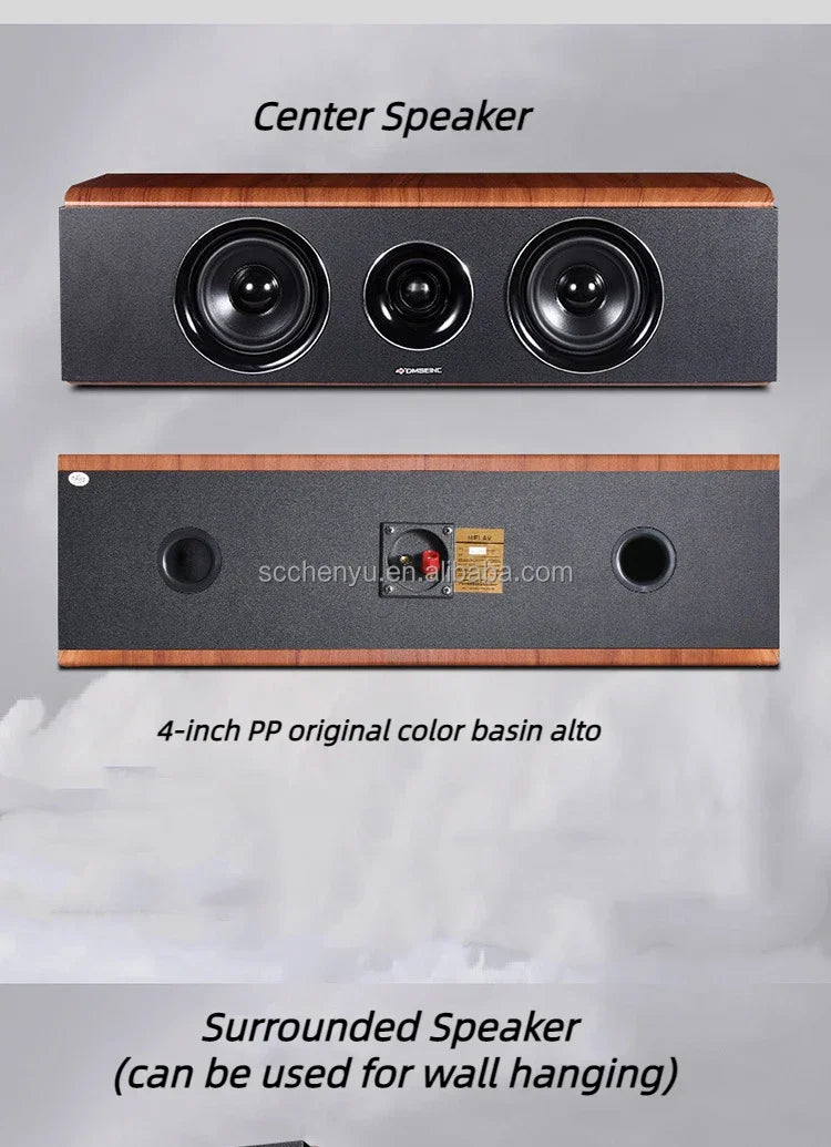 SoundHot Selling 5.1 Home Theater System Wooden Box Powerful Sound Karaoke Speaker Home Theatre Systems