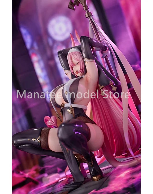 HOTVENUS Original Devil Sister Nemu 1/6 PVC Action Figure Anime Model Toys Collection Doll Gift